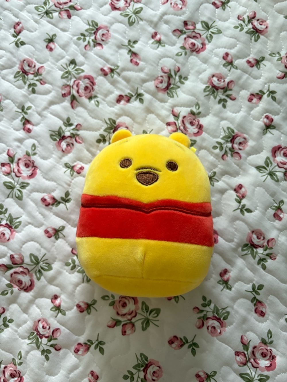 Squishmallows Yellow and Red Winnie-the-Pooh Plush 5 inch